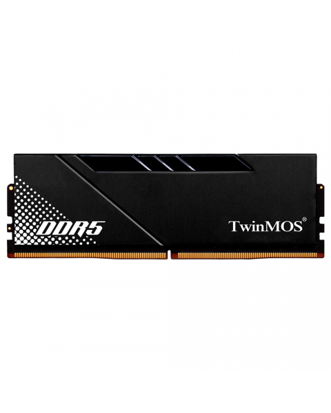 TwinMOS DDR5 16GB (1x16GB) 5600MHz CL36 Desktop Ram Black (Soğutuculu)