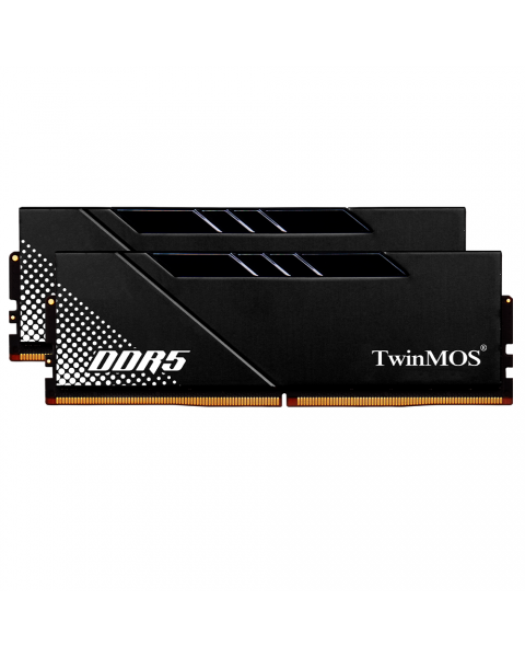 TwinMOS DDR5 32GB (2x16GB) 6000MHz CL36 Desktop Ram Black (Soğutuculu)