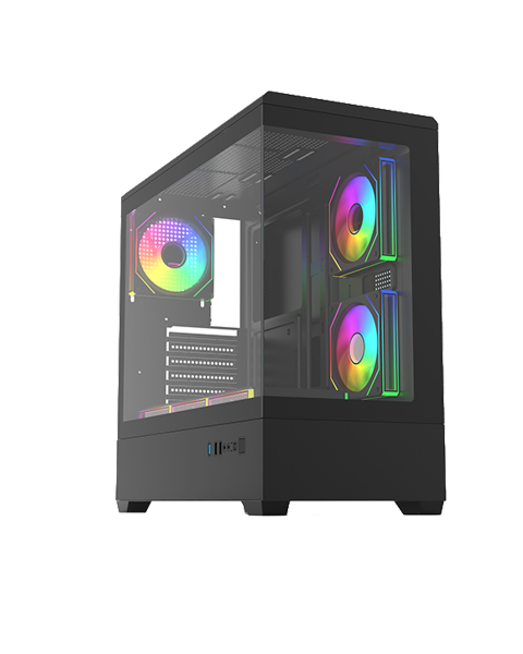 Frisby TUNDRA Gaming Kasa, ARGB Fan