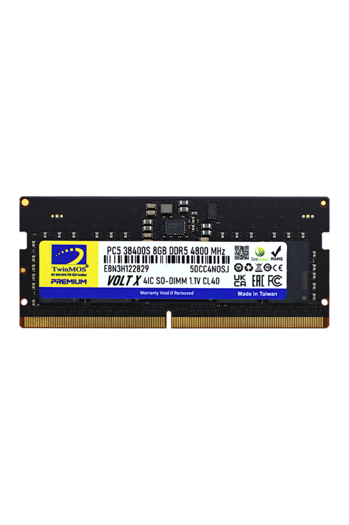 TwinMOS DDR5 8GB 4800MHz CL40 Notebook Ram