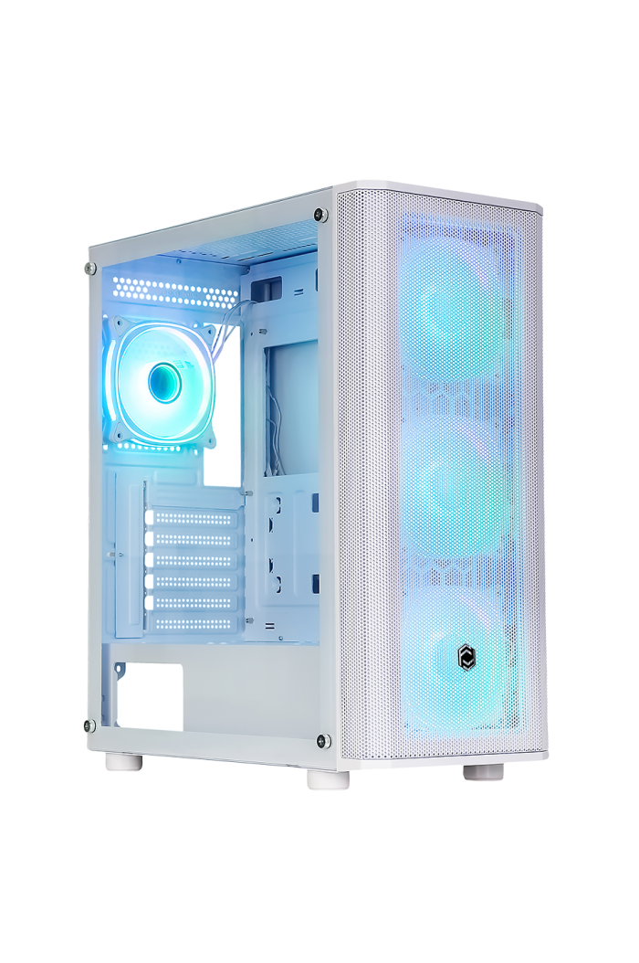 Frisby CM-106 650w 80+ ARGB Fan Gaming Beyaz Mesh Kasa 