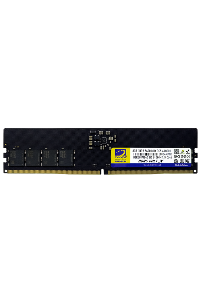TwinMOS DDR5 8GB 5600MHz CL46 Desktop Ram