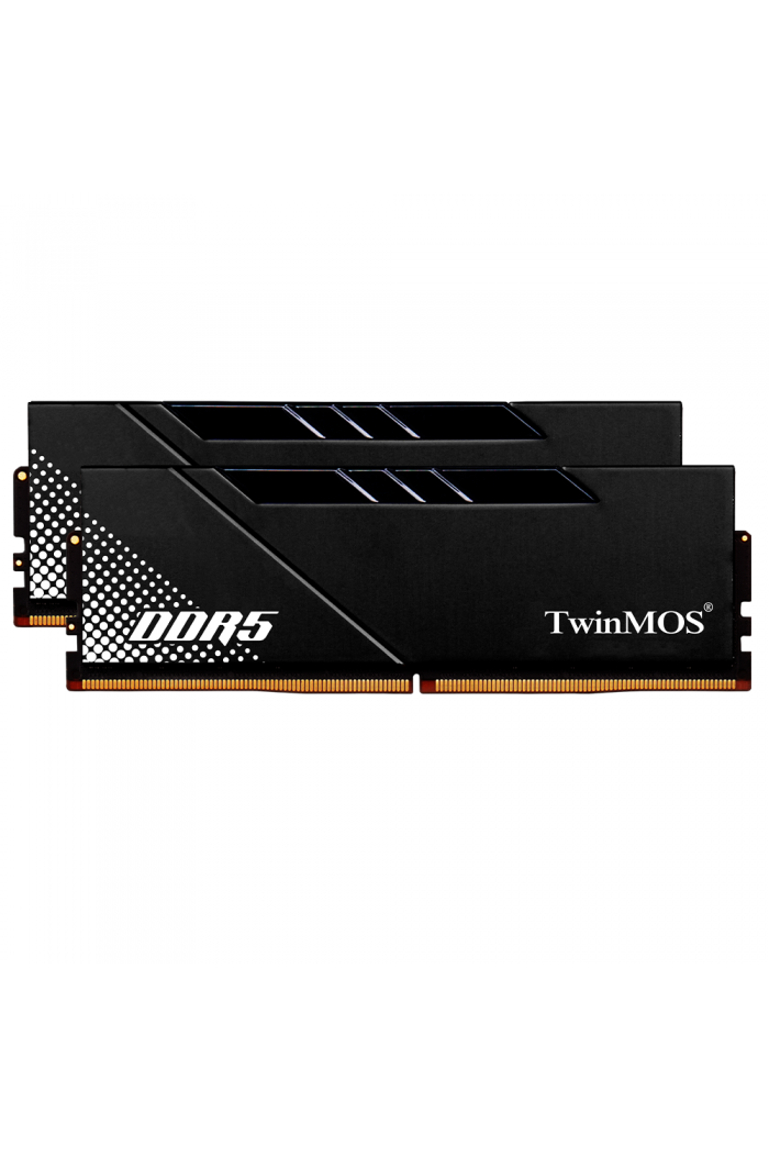 TwinMOS DDR5 32GB (2x16GB) 5600MHz CL36 Desktop Ram Black (Soğutuculu)