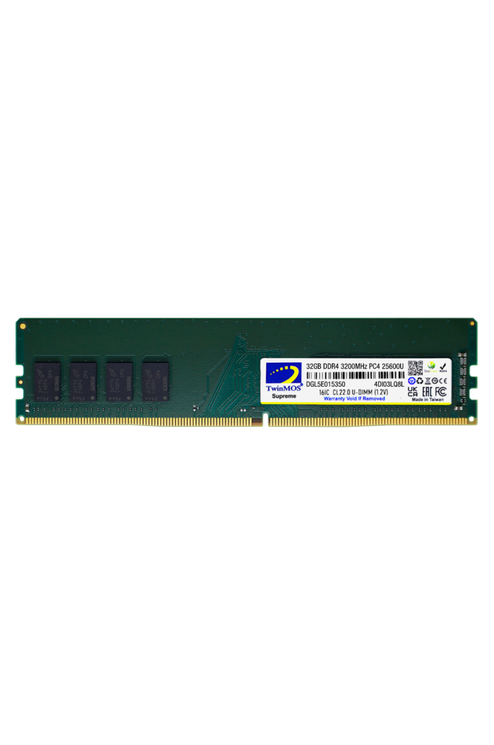 TwinMOS DDR4 32GB 3200MHz Desktop Ram