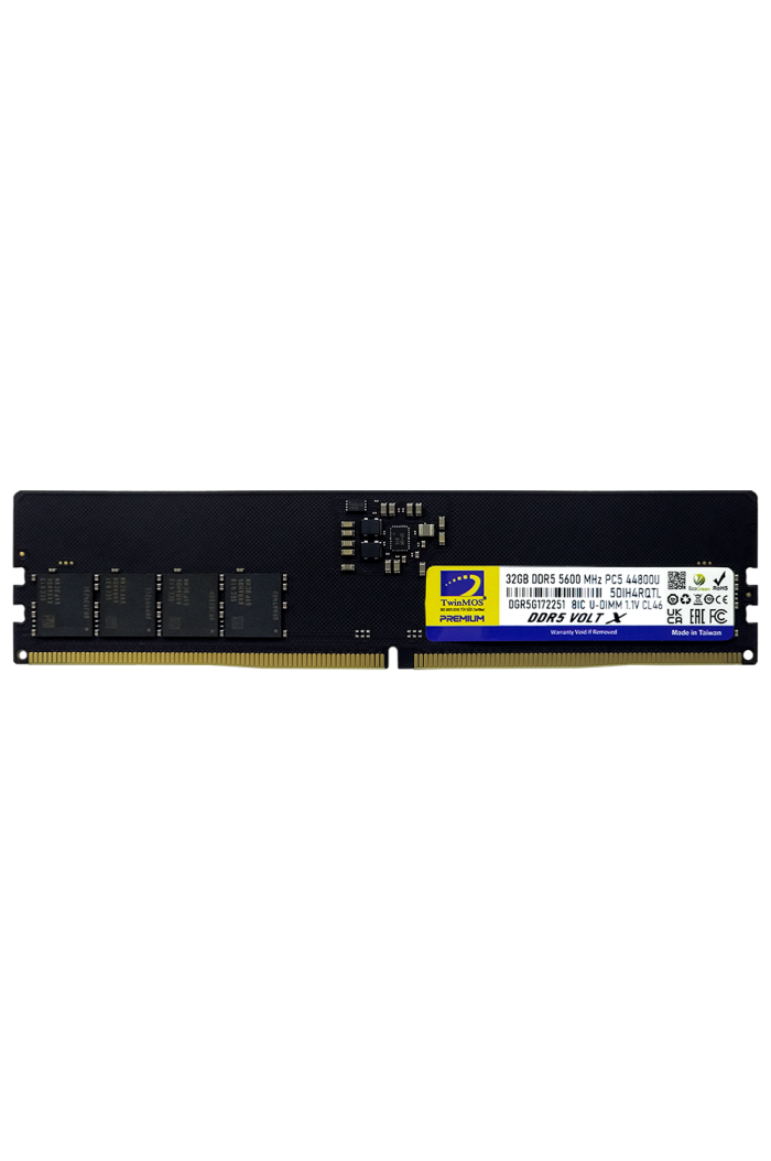 TwinMOS DDR5 32GB 5600MHz CL46 Desktop Ram