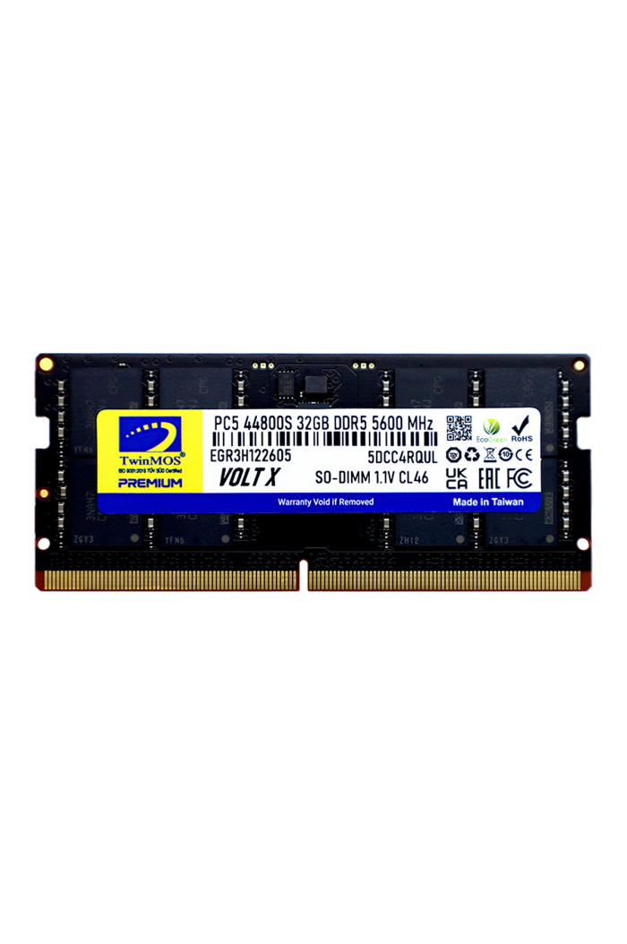 TwinMOS DDR5 32GB 5600MHz CL46 Notebook Ram