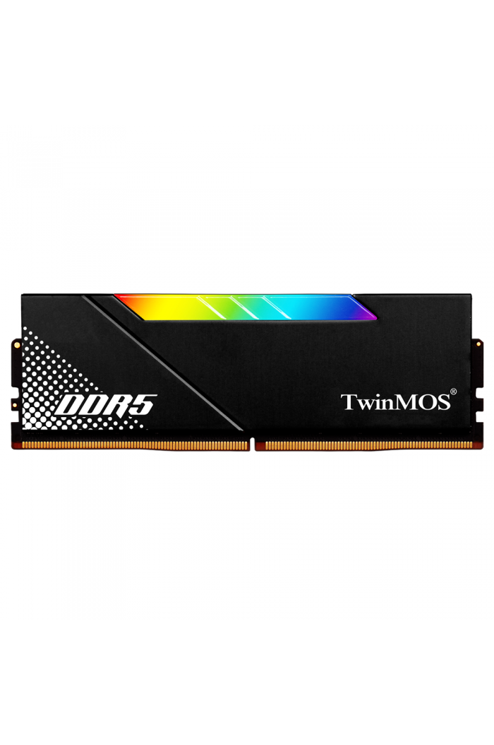 TwinMOS DDR5 32GB (1x32GB) 6000MHz CL36 RGB Desktop Ram Black