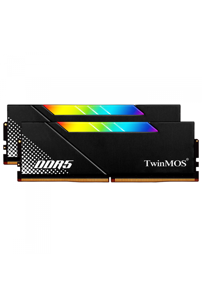 TwinMOS DDR5 32GB (2x16GB) 6000MHz CL36 RGB Desktop Ram Black