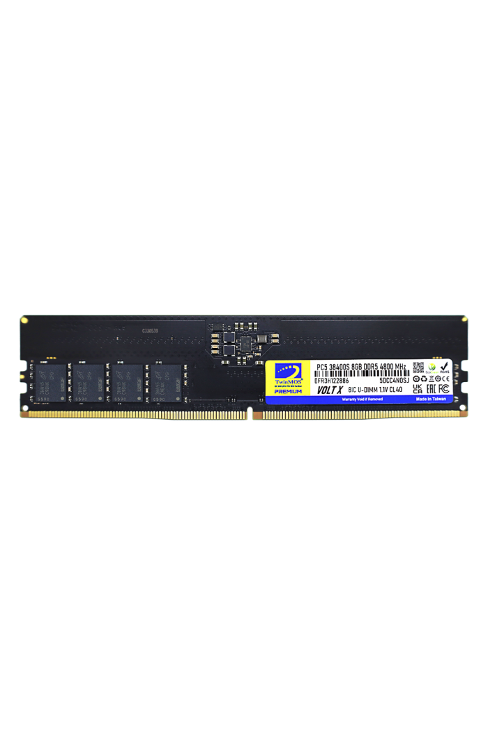 TwinMOS DDR5 8GB 4800MHz CL40 Desktop Ram
