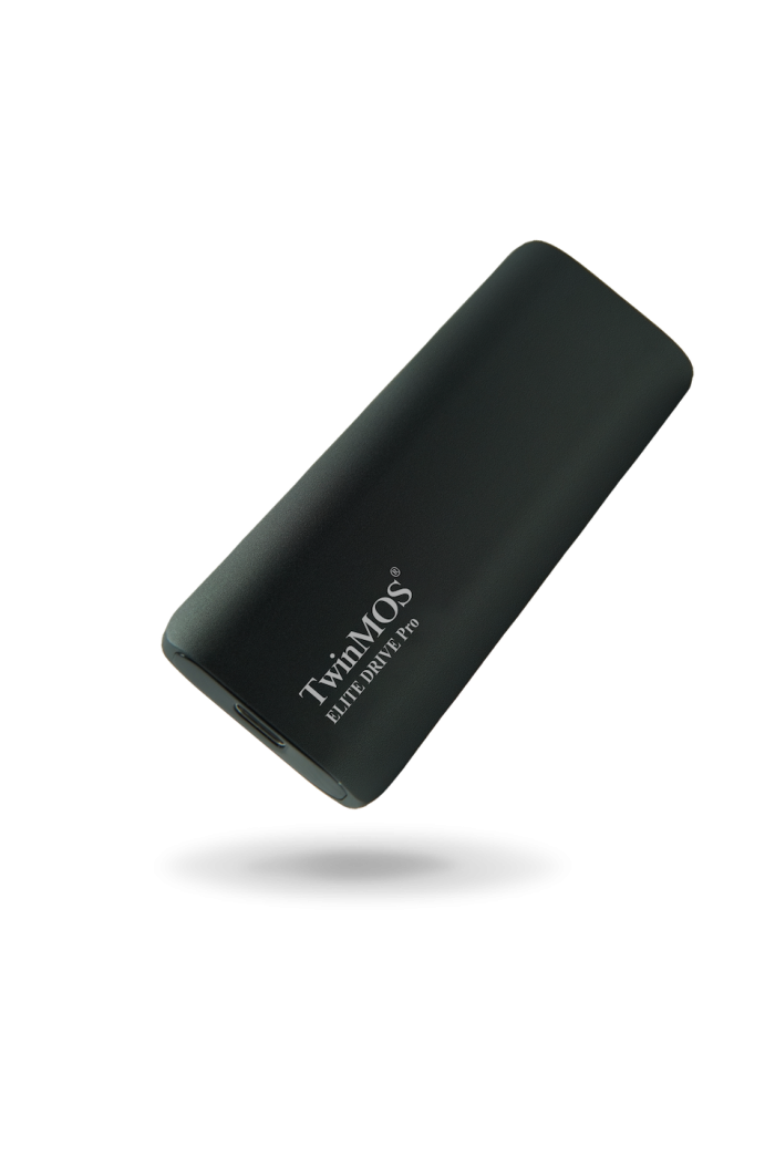 TwinMOS 2TB External SSD (1100-1050Mb/s) Type-C/USB (Dark Gray)