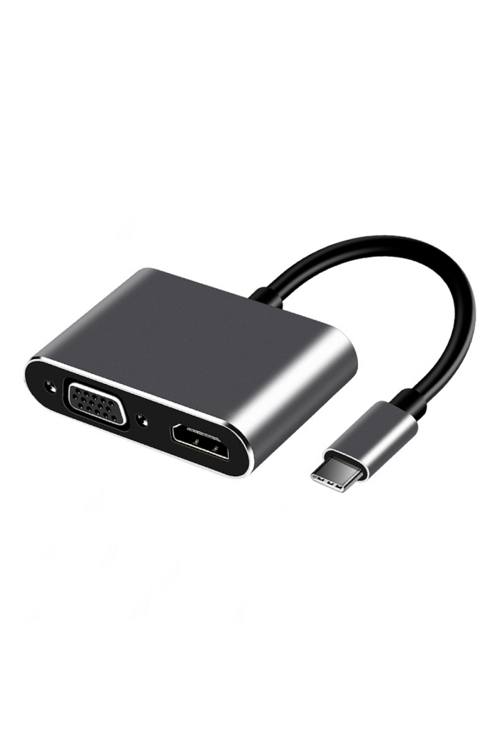 Frisby USB Type-C™ - HDMI + VGA Adaptör