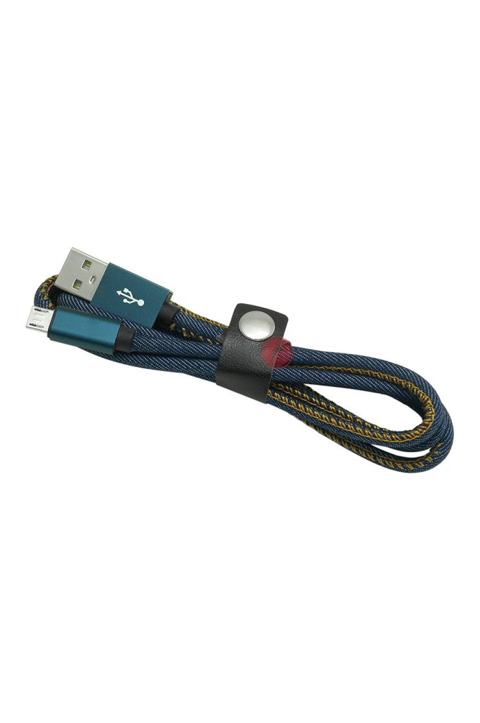 Frisby Jeans Stil USB2.0 - Micro USB Kablo