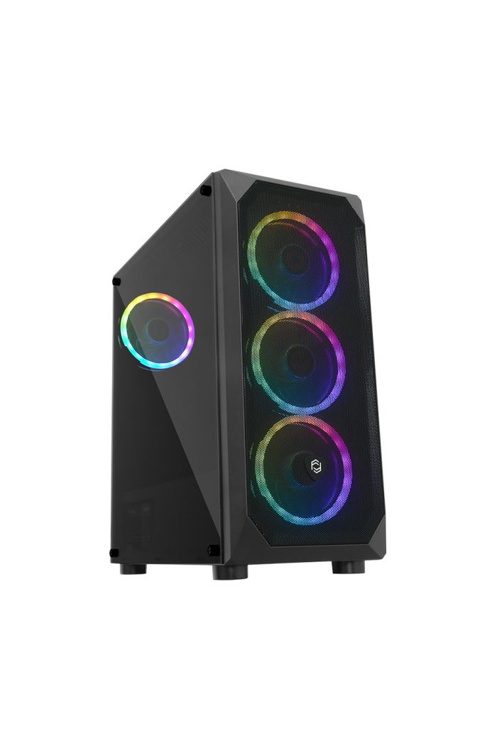 Frisby Gaming Kasa (Dual-Ring RGB Fan + 600W 80+ Bronze)