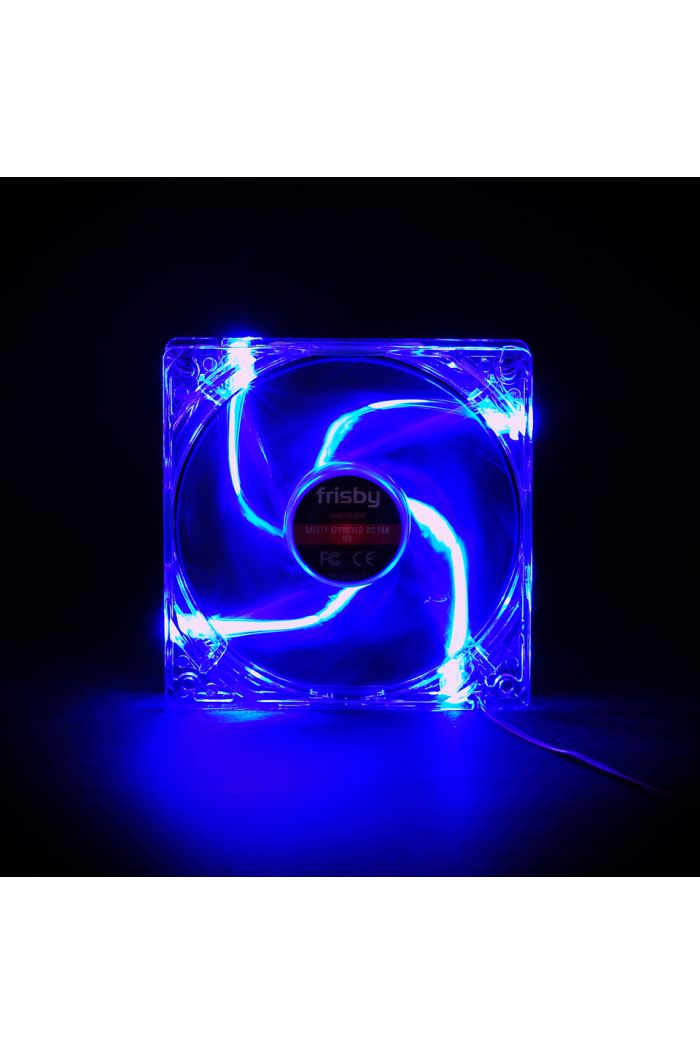 Frisby Şeffaf Kasa Fanı (120mm)