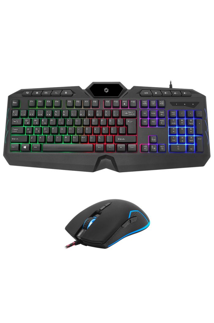 Frisby Kablolu Q-Türkçe Multimedya Klavye & Mouse