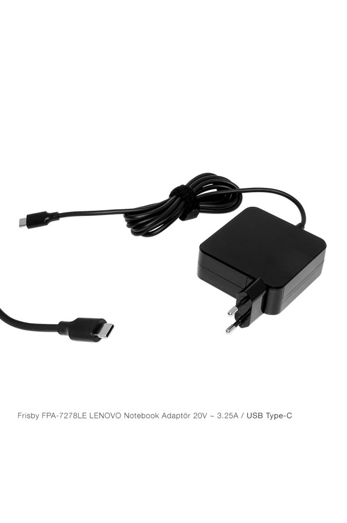 Frisby USB Type-C 65W Notebook Adaptör (Lenovo)