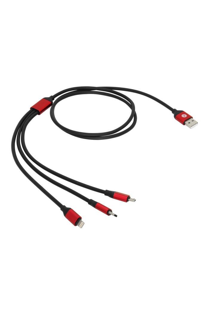 Frisby TPE Soft USB2.0 Çoklu Şarj Kablo