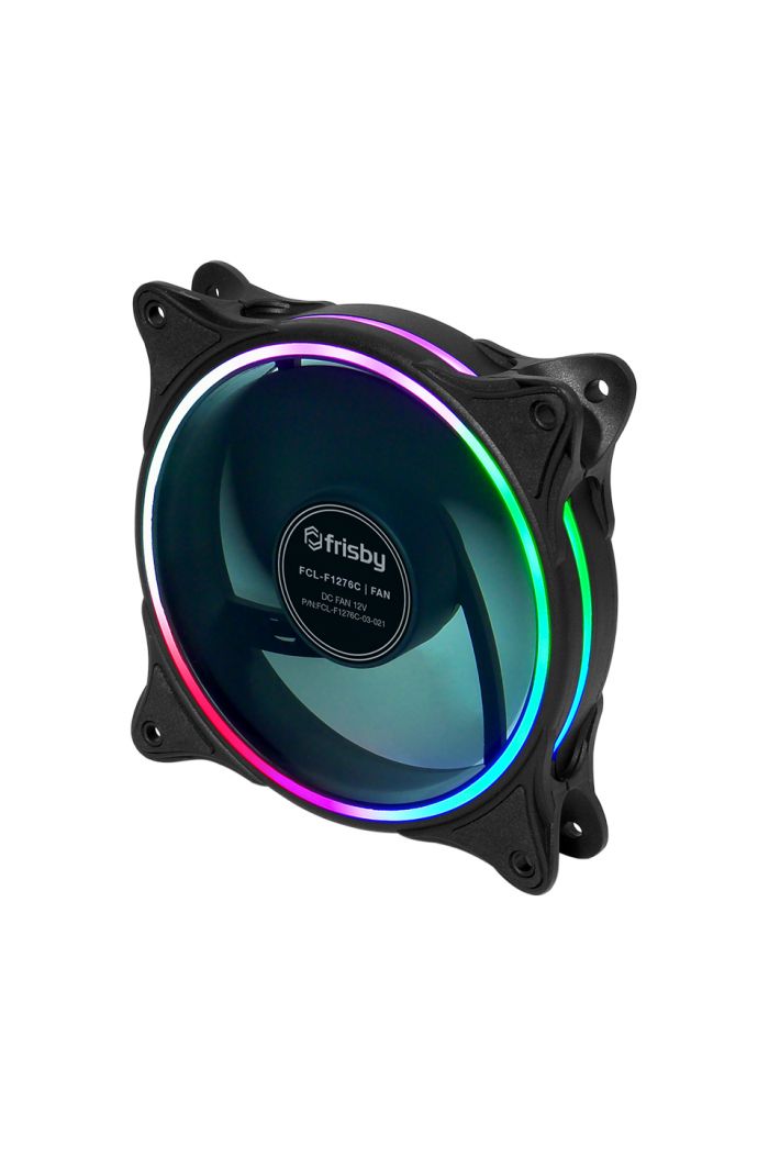 Frisby Double Slim Ring 5 Renk 120mm Kasa Fanı (DS5C)