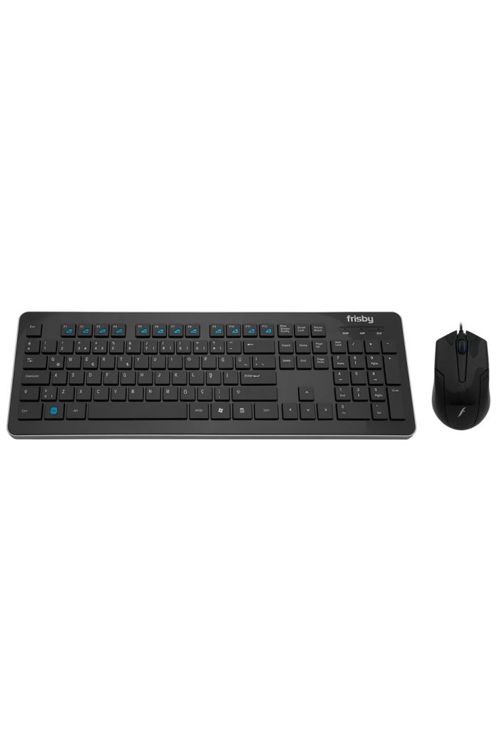Frisby Kablolu Ofis Klavye & Mouse Set (USB)