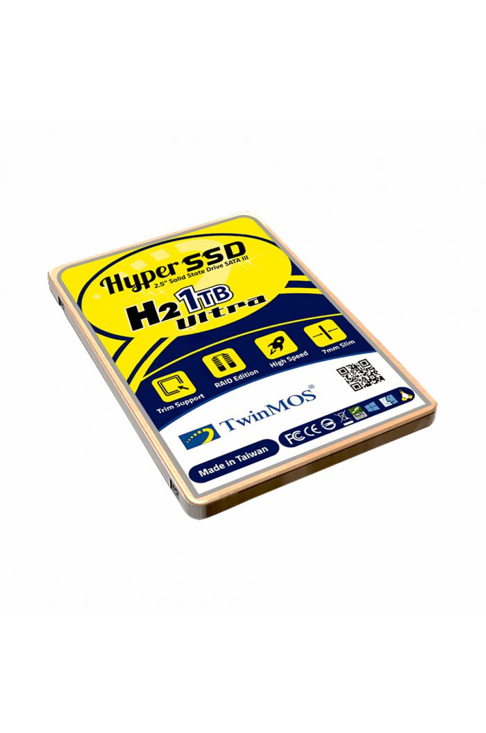 TwinMOS 1TB 2.5" SATA3 SSD (580Mb-550Mb/s) TLC 3DNAND GOLD