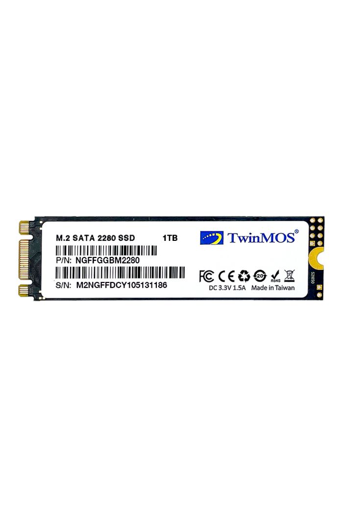 TwinMOS 1TB M.2 2280 SATA3 SSD (580Mb-550Mb/s) 3DNAND