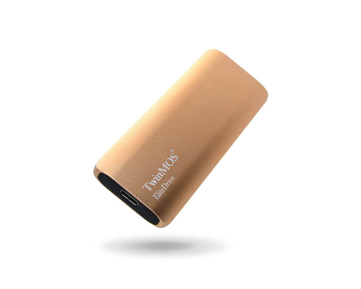 TwinMOS 256GB Ta nabilir External SSD USB 3.2 Type C Gold