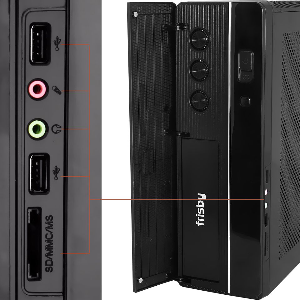 Frisby FC-S6020B Slim Tower Kasa 5